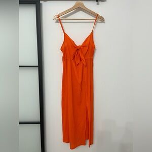Sanctuary Strapless Orange Dress